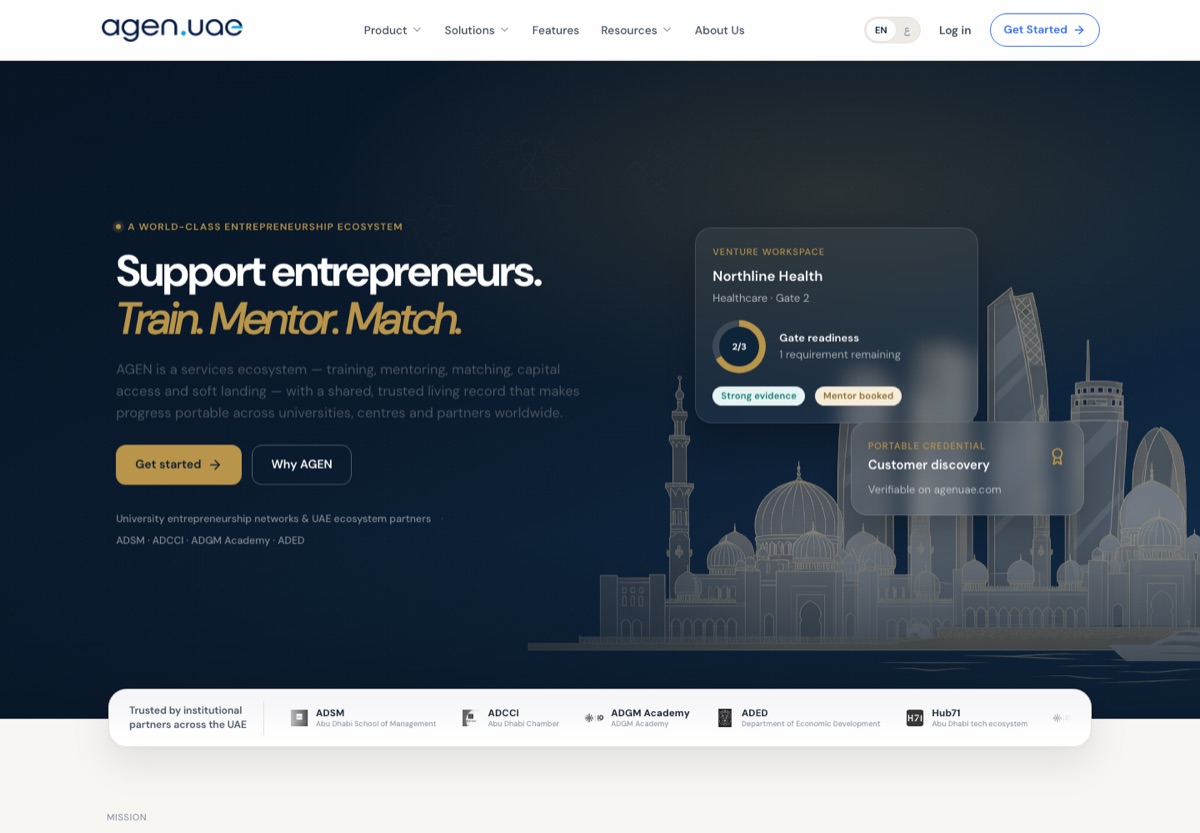معاينة موقع AGEN UAE